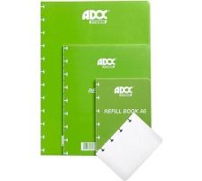 ADOC Ersatzbltter A5 kariert 5x5 72 Blatt, 3845.609