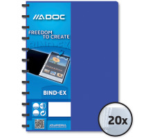 ADOC Sichtbuch A4 blau, 5822.4