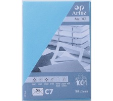 ARTOZ Enveloppes 1001 C7 100g, azur 5 pcs., 107134183