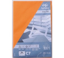 ARTOZ Enveloppes 1001 C7 100g, orange 5 pcs., 107134185