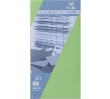 ARTOZ Enveloppes 1001 C6/5 100g, vert 5 pcs., 107294183