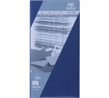 ARTOZ Enveloppes 1001 C6/5 100g, bleu 5 pcs., 107294184