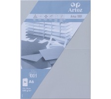 ARTOZ Karten 1001 A6 220g, grau 5 Blatt, 107322262