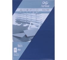 ARTOZ Cartes 1001 A6 220g, bleu 5 pcs., 107322264