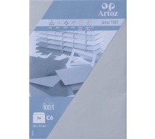 ARTOZ Enveloppes 1001 C6 100g, gris clair 5 pcs., 107324182