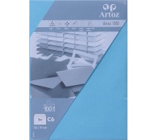 ARTOZ Enveloppes 1001 C6 100g, azur 5 pcs., 107324183