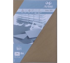 ARTOZ Enveloppes 1001 B6 100/220g, olive 5 feuilles, 107364185