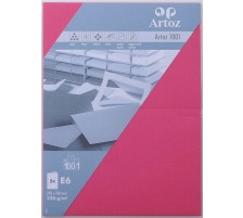 ARTOZ Cartes 1001 E6 220g, fuchsia 5 pcs., 107372264