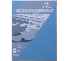 ARTOZ Cartes 1001 E6 220g, bleu 5 feuilles, 107372264