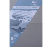 ARTOZ Cartes 1001 A5 220g, graphit 5 feuilles, 107392262