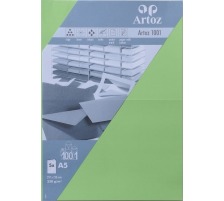 ARTOZ Cartes 1001 A5 220g, vert boulau 5 pcs., 107392263