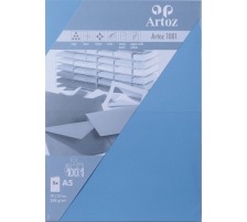 ARTOZ Cartes 1001 A5 220g, bleu 5 feuilles, 107392264