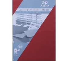 ARTOZ Cartes 1001 A5 220g, bordeaux 5 feuilles, 107392265