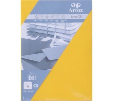 ARTOZ Enveloppes 1001 C5 100g, jaune 5 pcs., 107394182