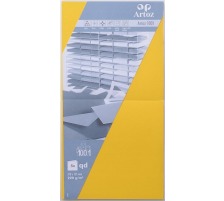 ARTOZ Cartes 1001 310x155mm 220g, jaune 5 feuilles, 107452262