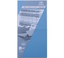 ARTOZ Cartes 1001 310x155mm 220g, bleu 5 feuilles, 107452264