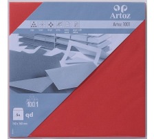 ARTOZ Enveloppes 1001 160x160mm 100g, rouge 5 pcs., 107454185