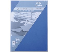 ARTOZ Karten 1001 A4 220g, blau 5 Blatt, 107696144