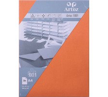 ARTOZ Papier 1001 A4 100/220g, rot 5 Blatt, 107796145