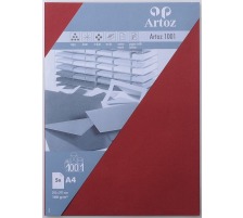 ARTOZ Papier 1001 A4 100g, weinrot 5 Blatt, 107796145