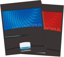 AURORA Notizbuch A5 kariert, 496MQ5