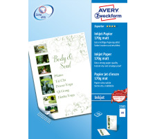 AVERY ZWECKFORM InkJet-Papier A4 170g, weiss 100 Blatt, 2583Z