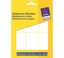 AVERY ZWECKFORM Universaletiketten 76x39mm weiss 192 Stk./32 Bl., 3329