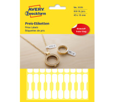 AVERY ZWECKFORM Universaletiketten 49x10mm weiss 924 Stk./28 Bl., 3335