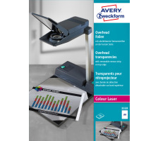 AVERY ZWECKFORM Laser Folien A4 0,10mm 50 Blatt, 3559Z