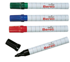 BEREC Whiteboard Marker 1-4mm 4er Etui Klassiker, 952.04.99