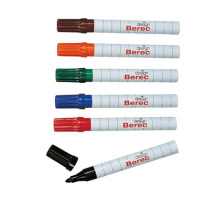 BEREC Whiteboard Marker 1-4mm 6er Etui Klassiker, 952.06.99