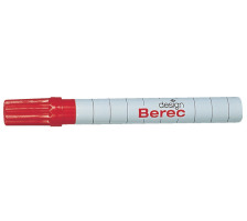 10 X BEREC Whiteboard Marker 1-4mm rot Klassiker, 952.10.02