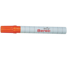 10 X BEREC Whiteboard Marker 1-4mm orange Klassiker, 952.10.06