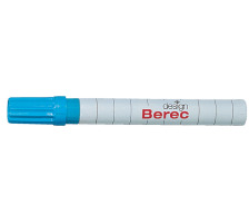 10 X BEREC Whiteboard Marker 1-4mm hellblau Klassiker, 952.10.10