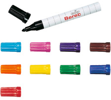 BEREC Whiteboard Marker 1-4mm 10er Etui Klassiker, 952.10.99