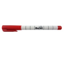 10 X BEREC Whiteboard Marker schmal 1mm rot, 956.10.02