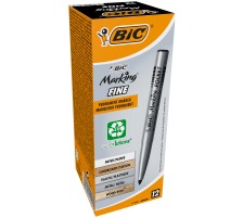 BIC Permanent Marker ecolutions schwarz 12 Stck, 8209022