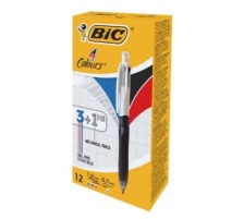 BIC Stylo  bille M/HB 4Colours Multifun. 12 pcs., 942104