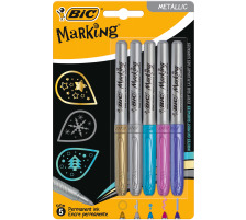 BIC Marker Metallic Ink assortiert 5 Stck, 942861