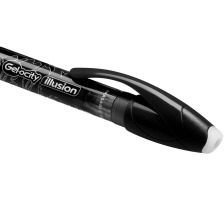 BIC Gel-ocity Illusion schwarz, lschbar 0.3mm, 943441