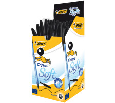 BIC Stylo  bille Cristal Soft noir 50 pcs., 951433