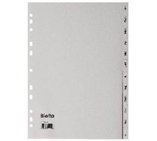 BIELLA Register PP grau A4 Dez.-Jan., deutsch, 471414.90