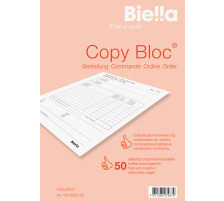 BIELLA Bestellschein COPY-BLOC D/F A5 selbstdurchschreib. 50x2 Blatt, 510525.00