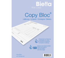 BIELLA Liefers. COPY-BLOC D/F/I/E A5 selbstdurchschreib. 50x2 Blatt, 512525.00