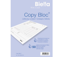 BIELLA Liefers. COPY-BLOC D/F/I/E A6 selbstdurchschreib. 50x2 Blatt, 512625.00