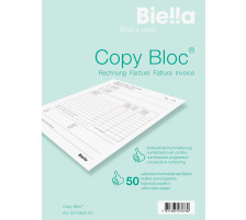 BIELLA Rechnung COPY-BLOC D/F A6 selbstdurchschreib. 50x2 Blatt, 513625.00