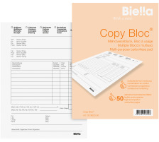 BIELLA Durchschreibeblock Copy A6 weiss 4-sprachig, Mehrzweck, 516625