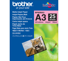 BROTHER InkJet Paper matt 145g A3 MFC-6490CW 25 Blatt, BP60-MA3