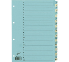 BROLINE Register Karton blau/beige A4 A-Z, 663408