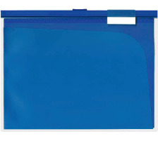 BROLINE Slidebar Pocket Folder A4 blau 3 Stck, 664053